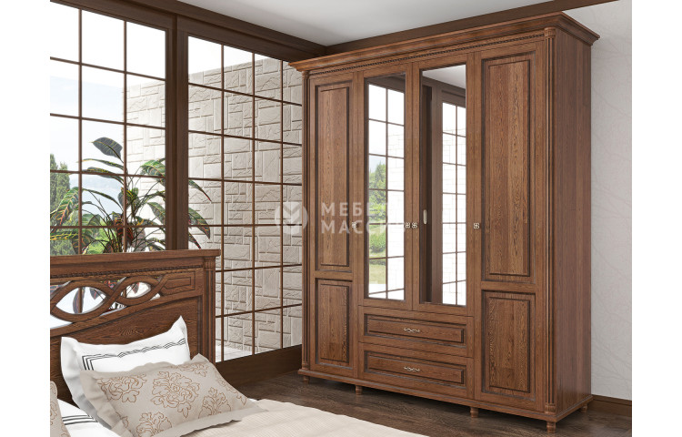 Шкаф 4-х створчатый Мелиса